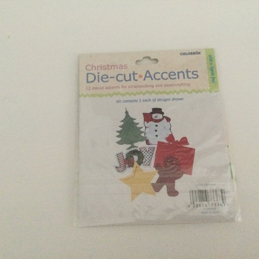Christmas Die-Cut Accents - Rare